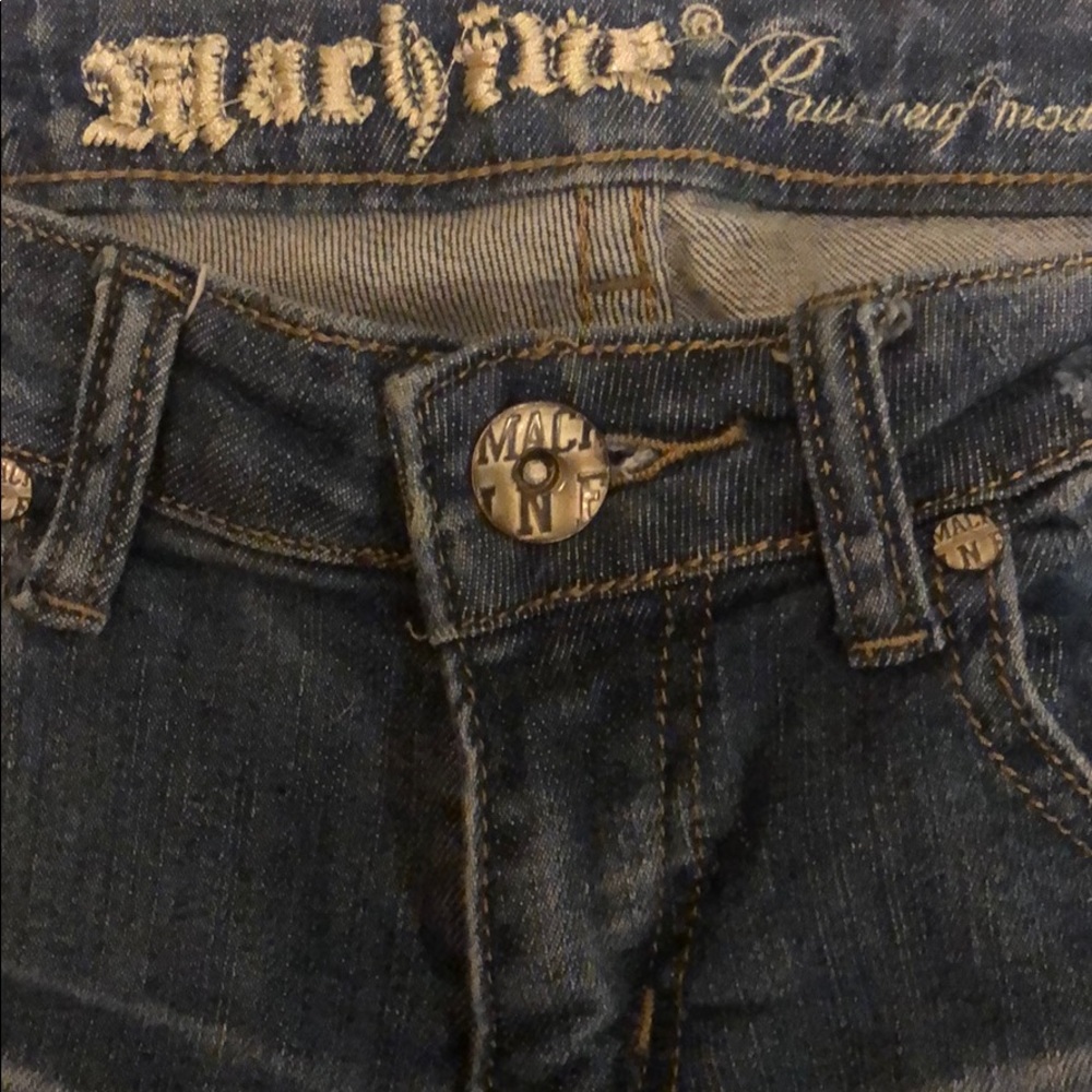 Machine Jeans Ripped Sz 5 - Picture 3 of 6